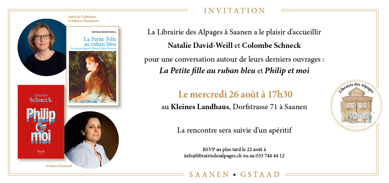 Natalie David-Weill et Colombe Schneck